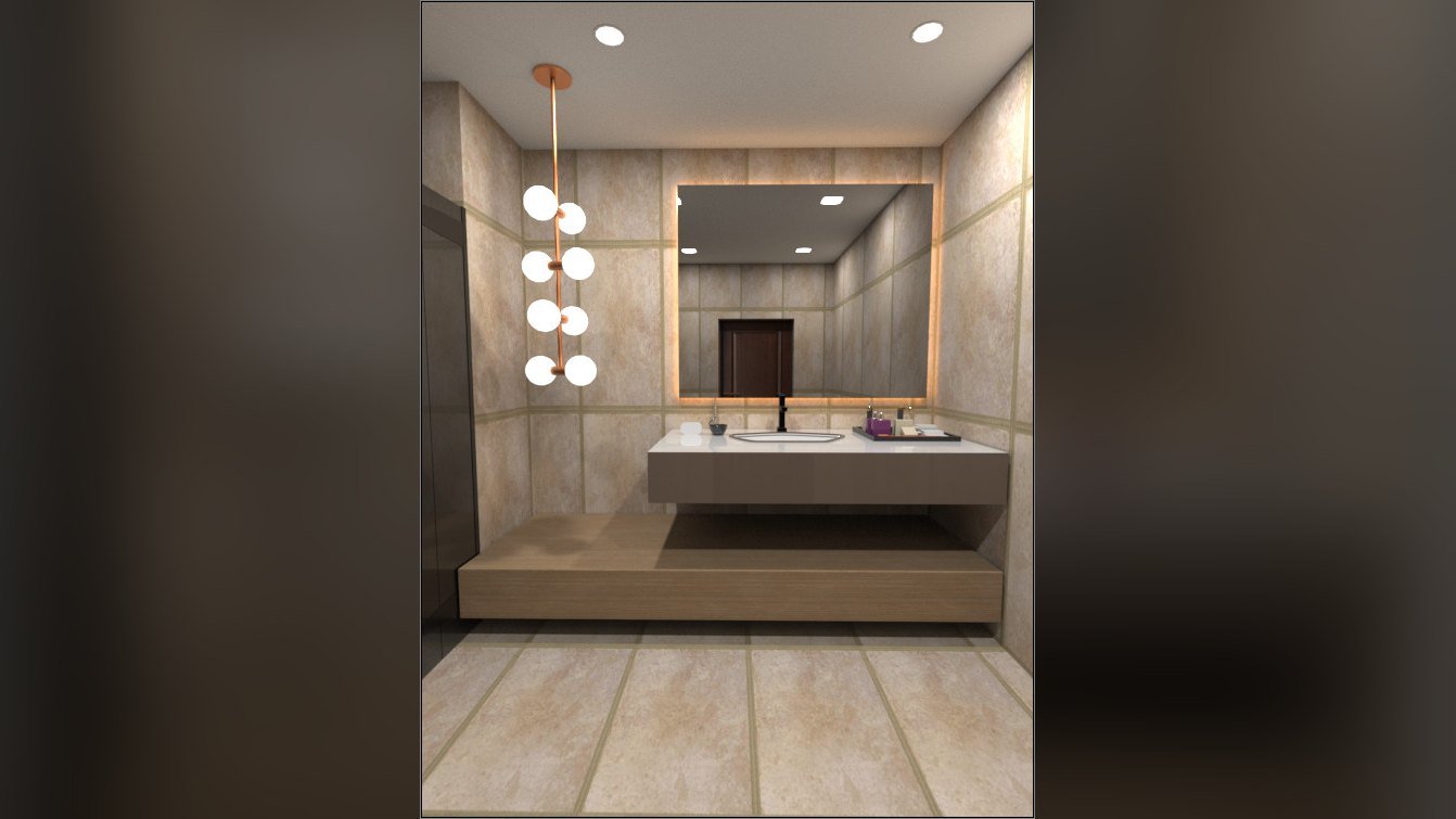 Bathroom Interior: main render