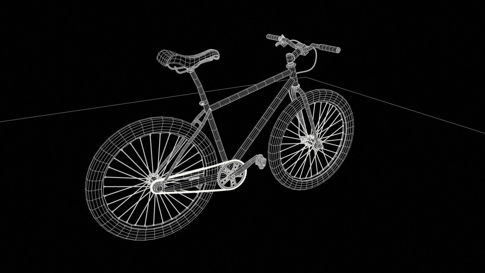 Bicycle: wireframe