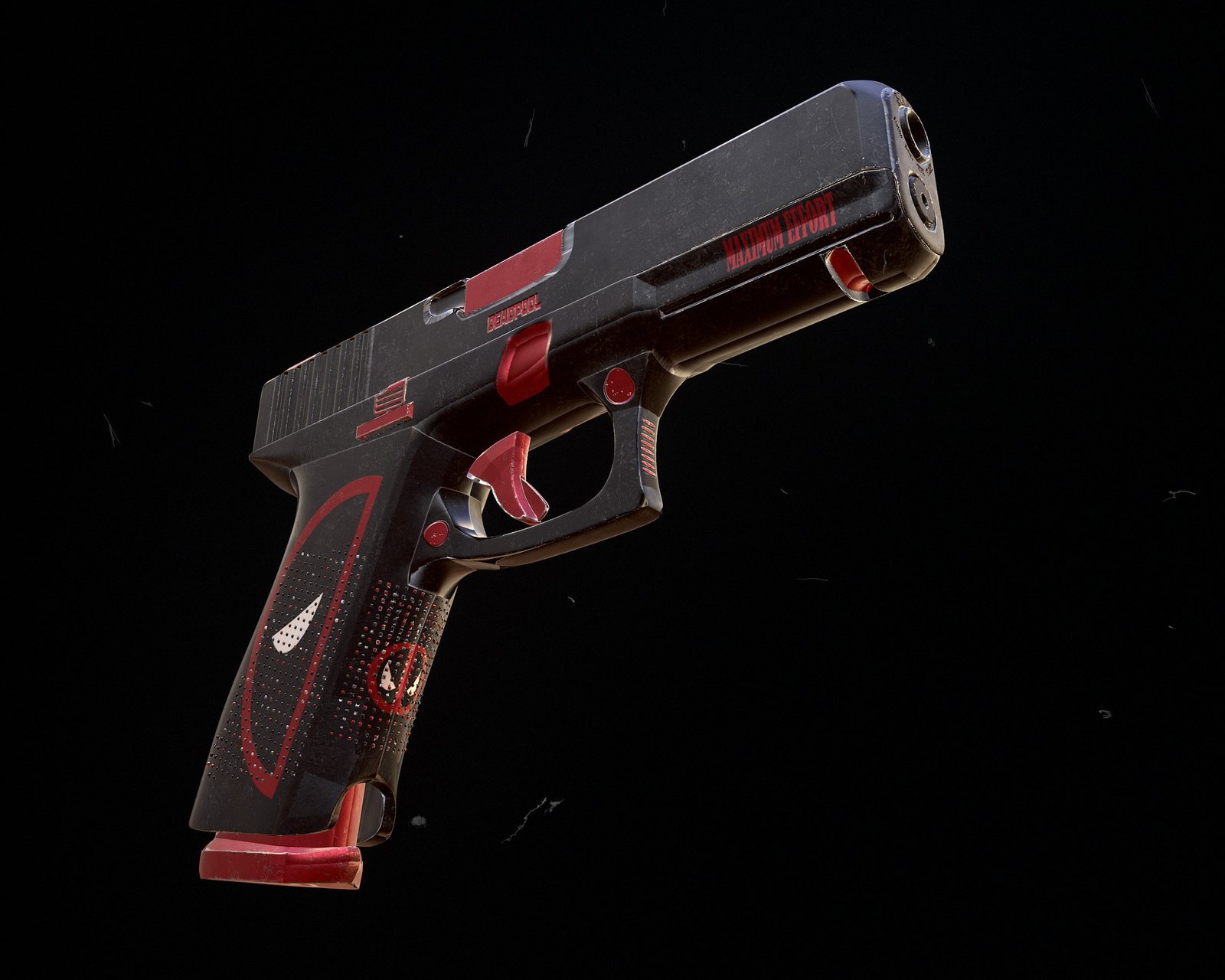 Stylized Pistol: render 1