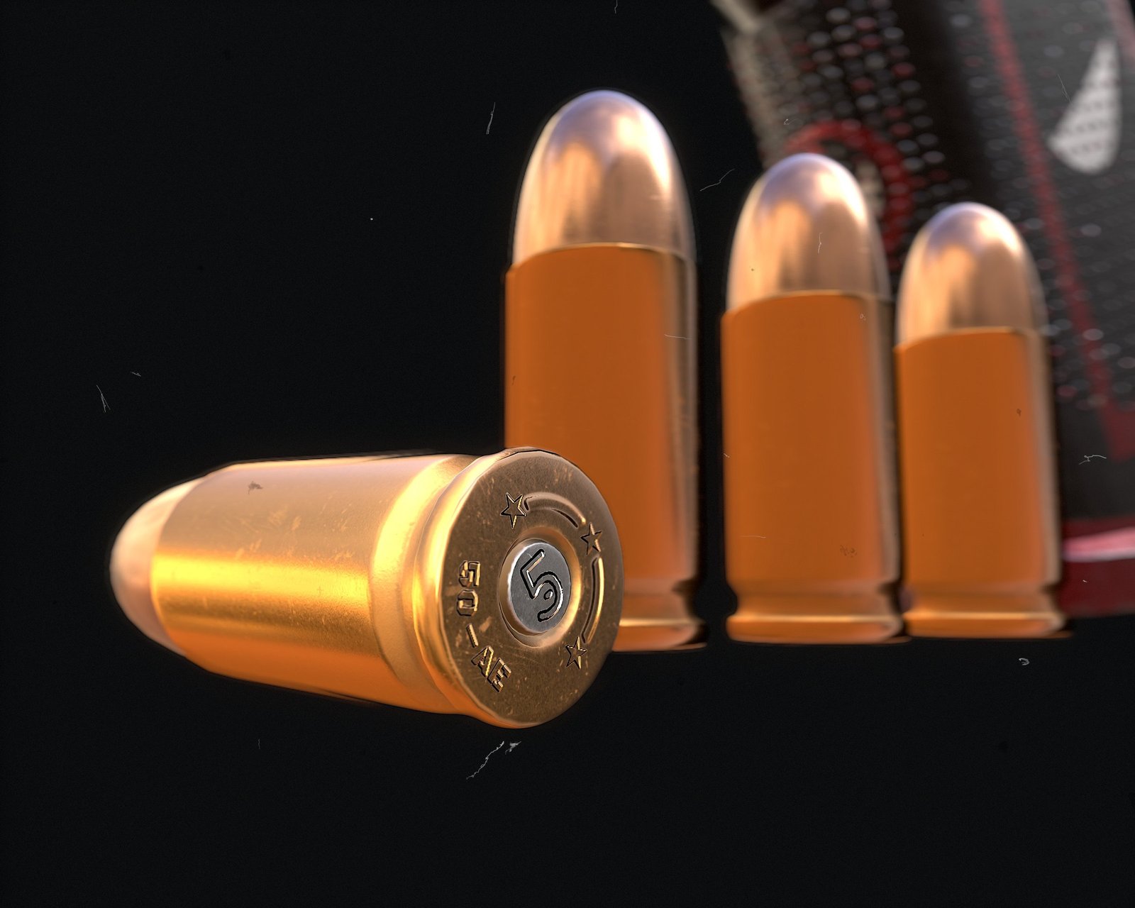 Stylized Pistol: render 4