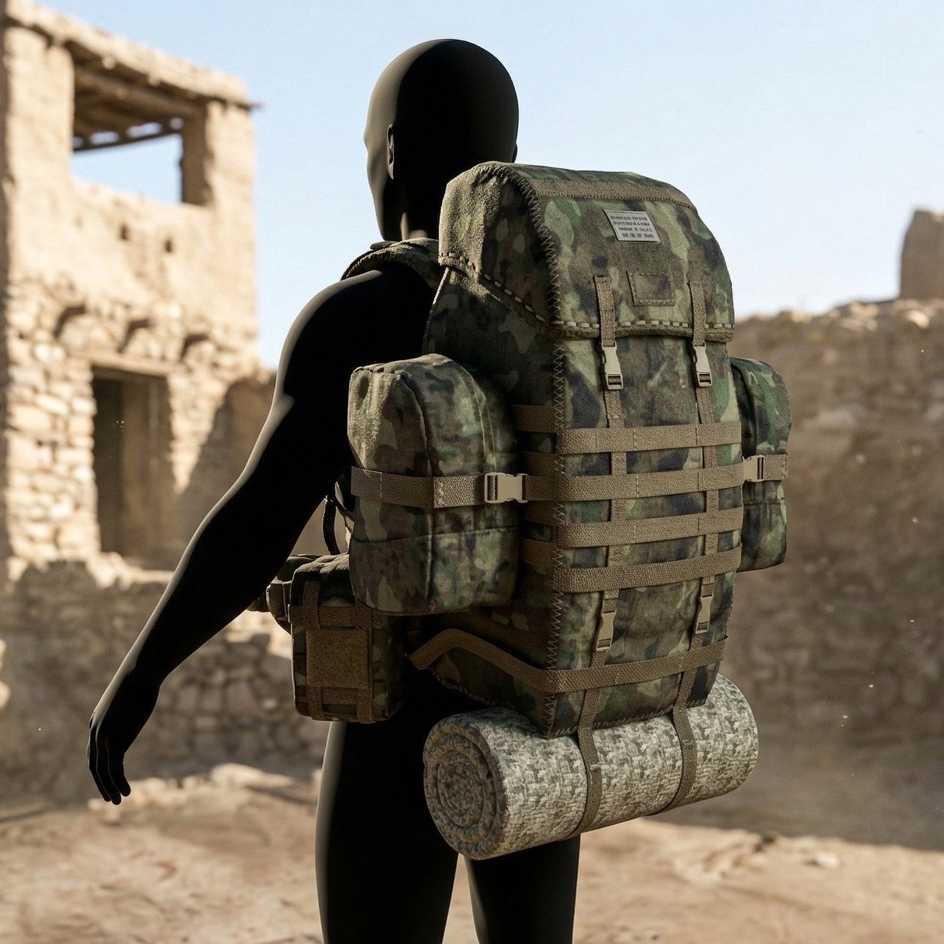 Tactical Expeditionary Rucksack: render 1