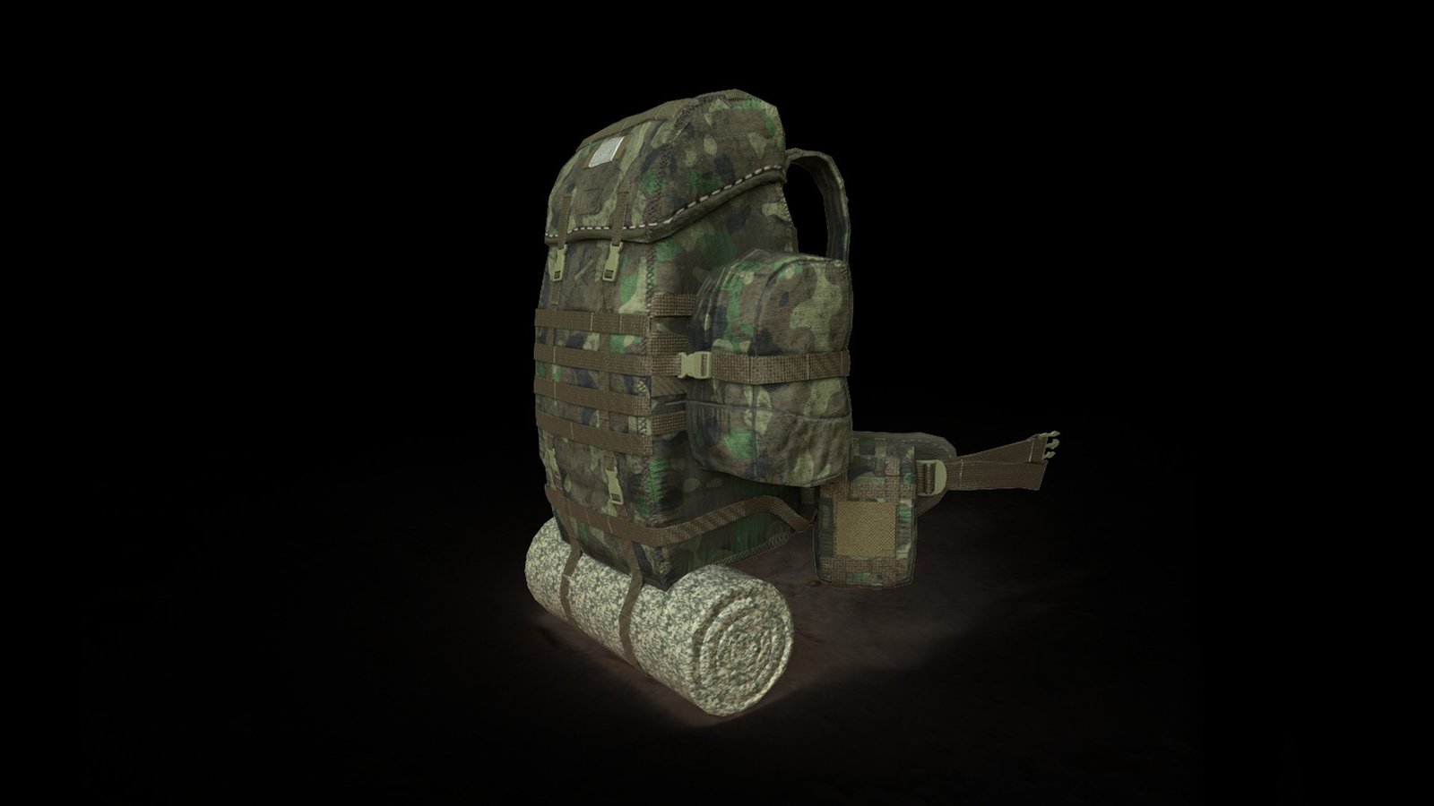 Tactical Expeditionary Rucksack: render 3